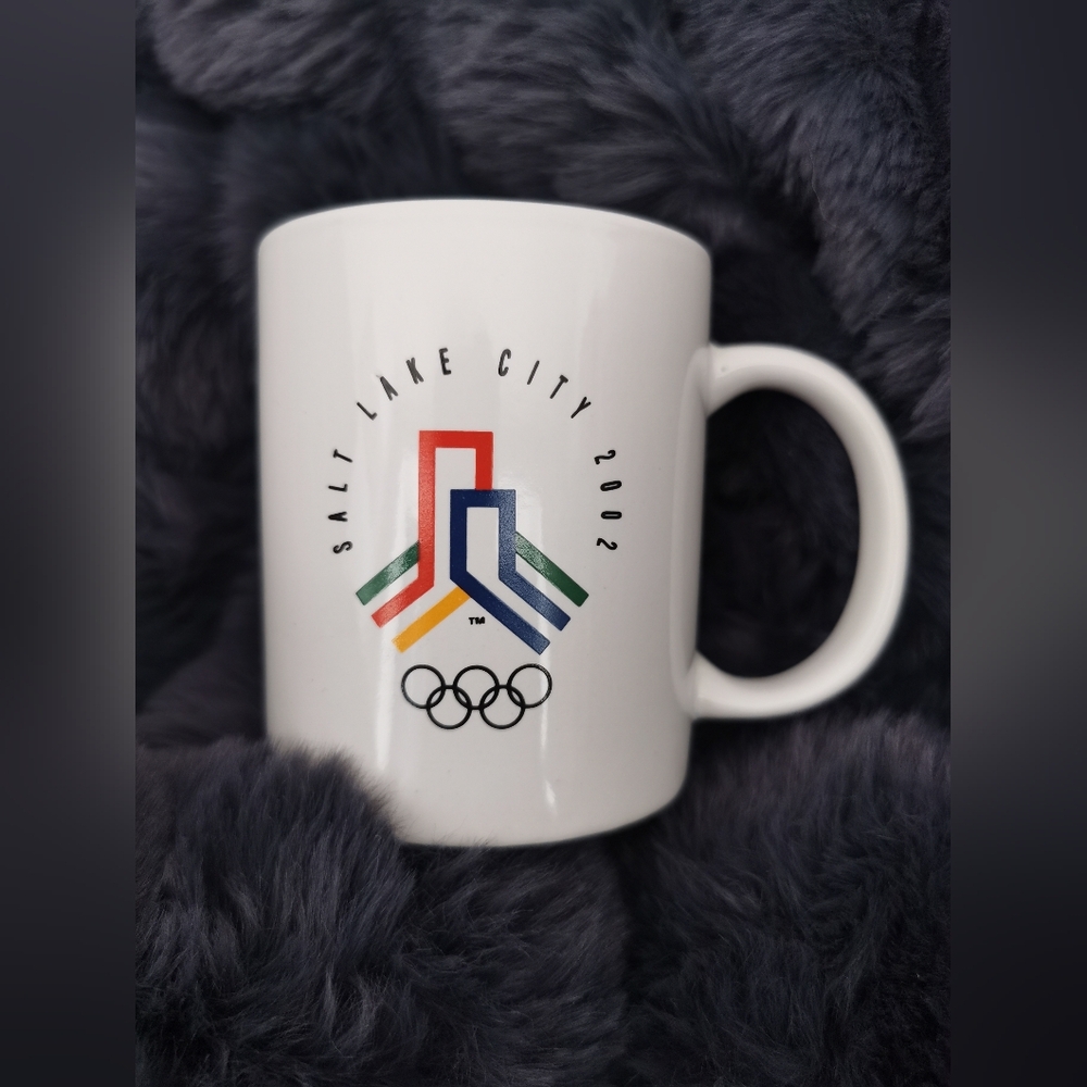 Vintage Salt Lake City 2002 Winter Olympics Mug